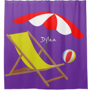 Beach Shower Curtain