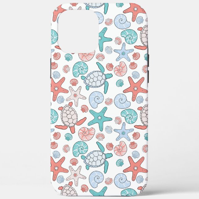 Beach Shower Curtain Case-Mate iPhone Case (Back)