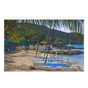Beach side at Leverick Bay Resort & Marina, Photo Print