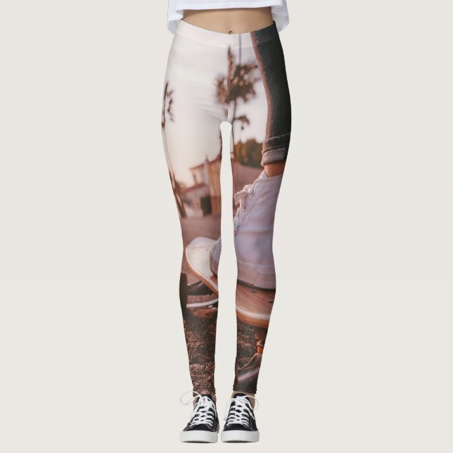 beach skating leggings (Front)