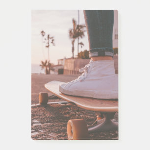 beach skating post-it notes