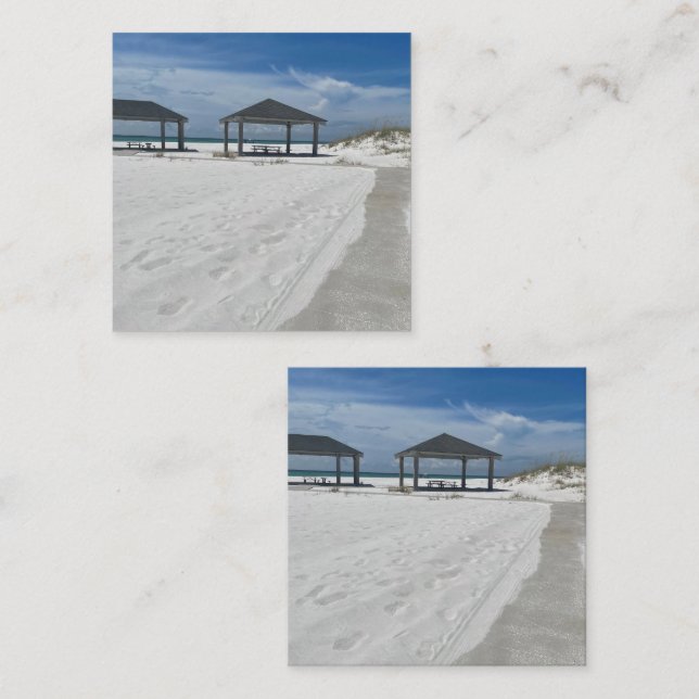 BEACH SQUARE BUSINESS CARD (Front/Back)