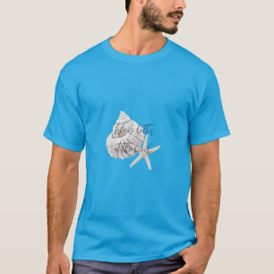 Beach Starfish personalised quote T-Shirt
