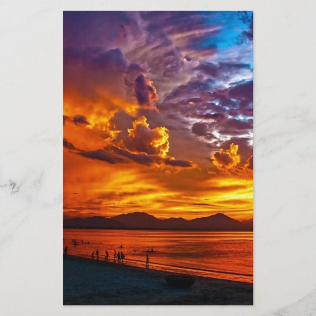 Beach Stationery (Front)