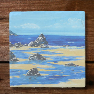 Beach Stone Coaster