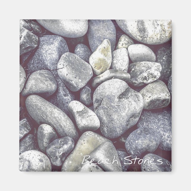 Beach Stones Magnet (Front)