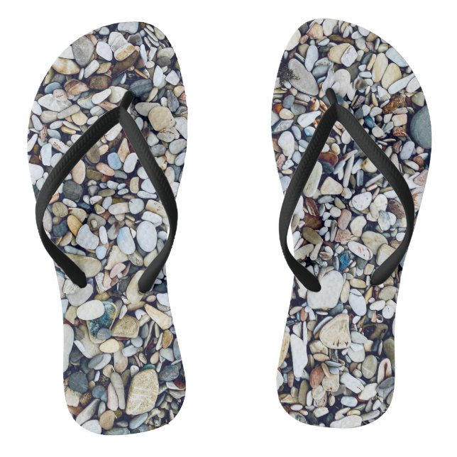 Beach Stones Pebbles Jandals (Footbed)