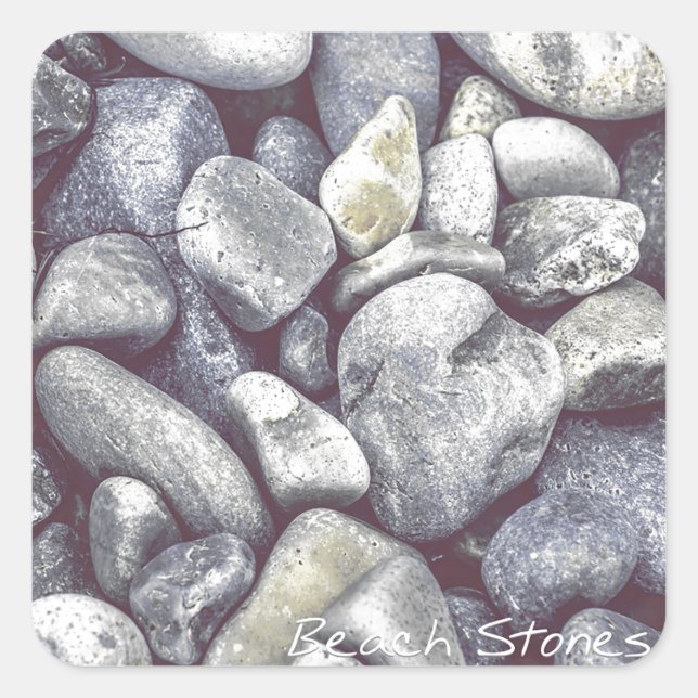 Beach Stones Sticker (Front)
