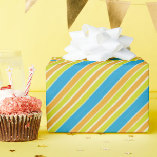 Beach Stripes Wrapping Paper