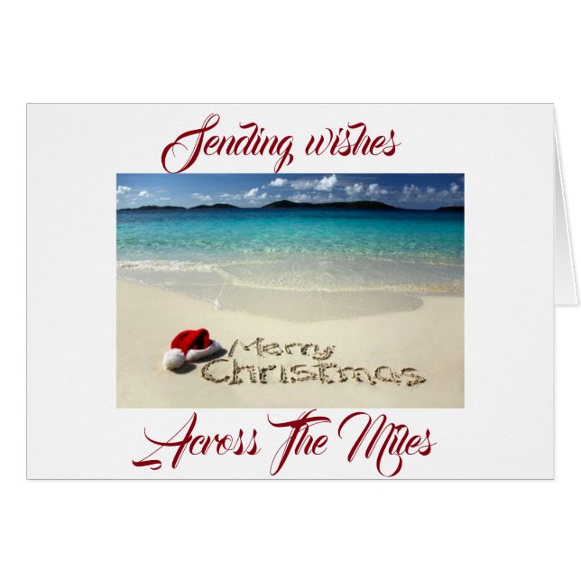 "BEACH STYLE" ACROSS THE MILES WISH YOU JOY (Front Horizontal)