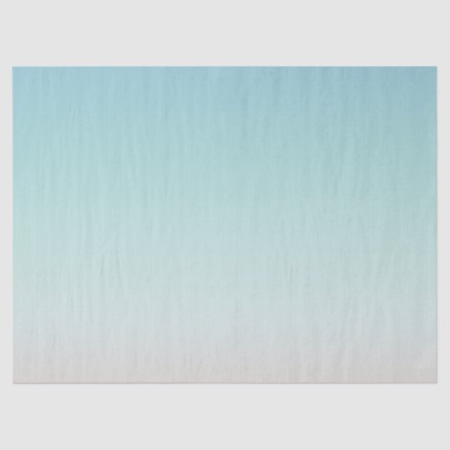 Beach Style Gradient Tissue Paper (Front)
