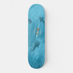 Beach style skateboard