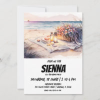 Beach Summer Party Invitation
