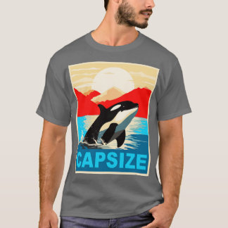 Beach Summer Pool Party Men Women Kids Funny Orca T-Shirt