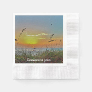 Beach Summer Sunset Napkins