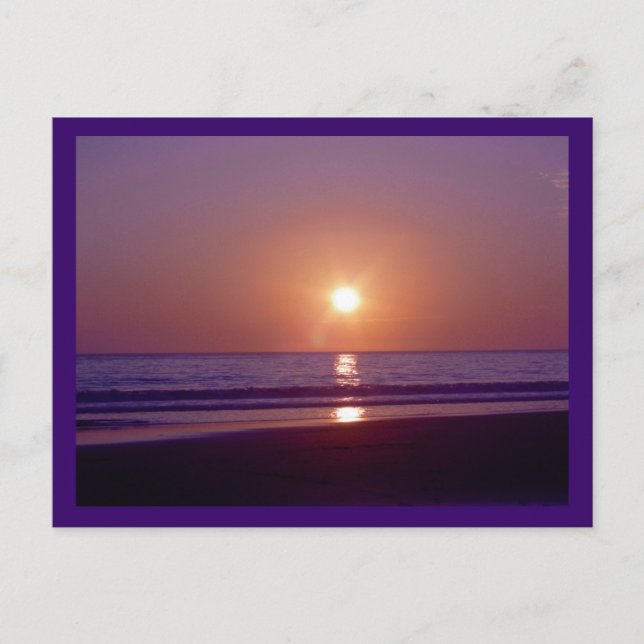 Beach Sun Postcard (Front)