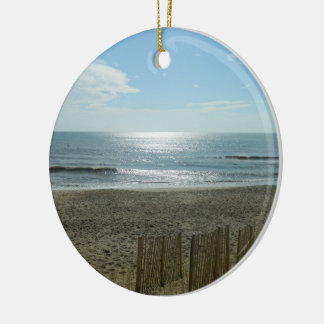 Beach Sun Rising Ceramic Tree Decoration
