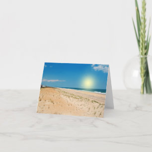 Beach Sunrise - notecard