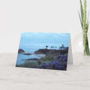 Beach Sunset Coastal Southern California Card