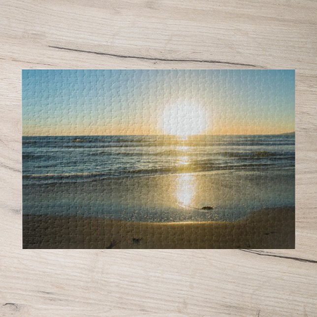 Beach Sunset Jigsaw Puzzle (Creator Uploaded)