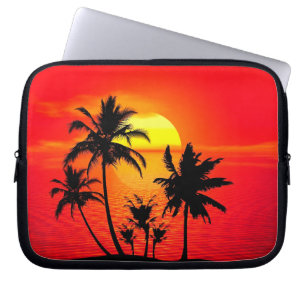Beach Sunset Laptop Sleeve