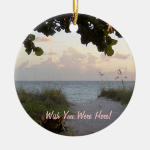Beach Sunset Ornament