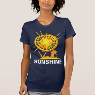 Beach Sunshine Funny customisable T-Shirt