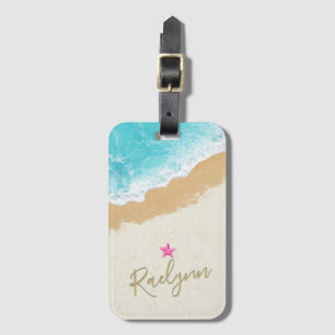 Beach Surf Luggage Tag