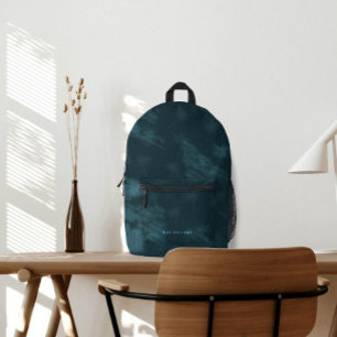 Beach Swim Summer Custom Name or Logo Text Printed Backpack