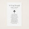 Beach Sympathy Funeral Memorial Prayer Cards