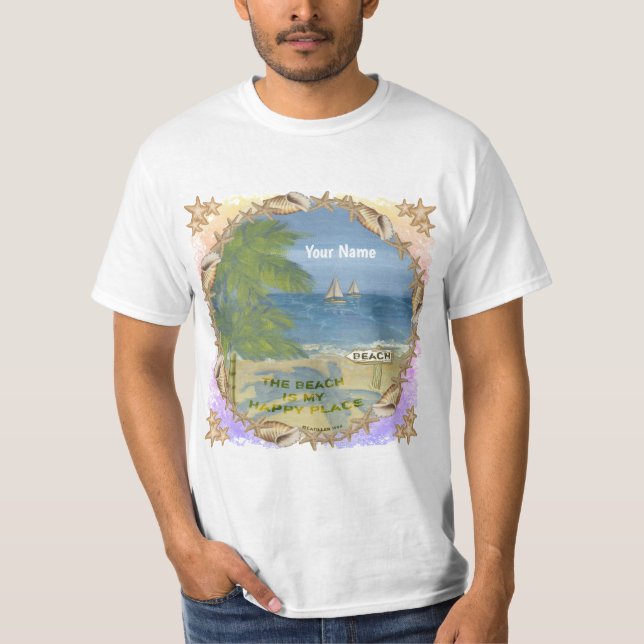 Beach  T-Shirt (Front)