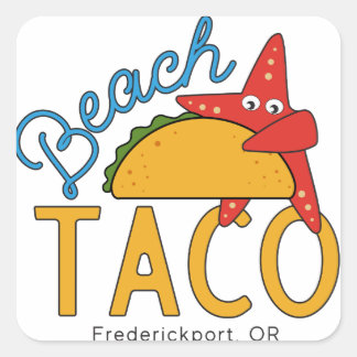 Beach Taco Stickers