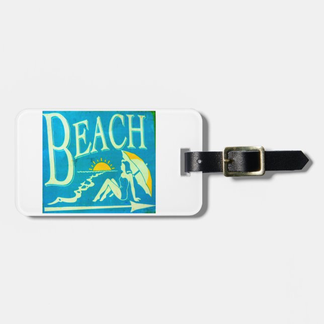 beach tag (Front Horizontal)