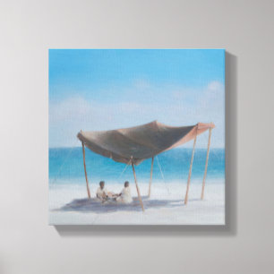 Beach Tent 2012 2 Canvas Print