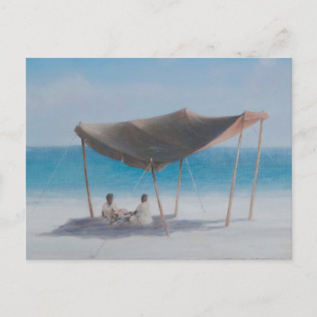 Beach Tent 2012 2 Postcard (Front)