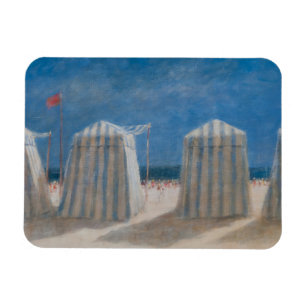 Beach Tents Brittany 2012 Magnet