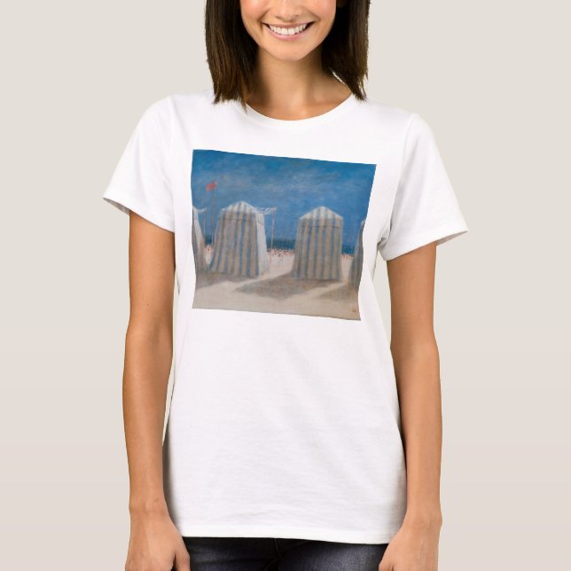 Beach Tents Brittany 2012 T-Shirt (Front)