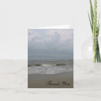 Beach Thank You Card