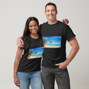 Beach The Caribbean Paradise  T-Shirt