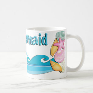 Beach theme Bridesmaid gift coffee mug cup