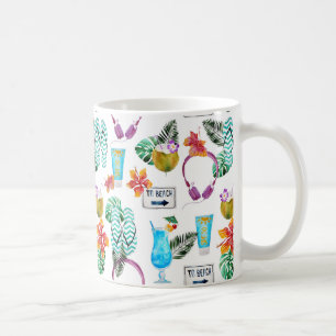 Beach Theme Coffee Cup