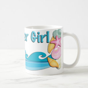 Beach Theme Flower Girl Gift Coffee mug, Cup