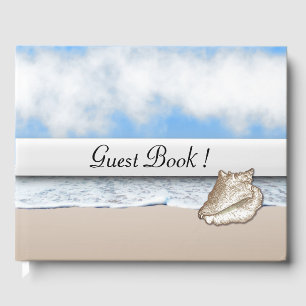Beach Theme Personalised Guest Book