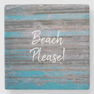 Beach Themed Stone Coasters