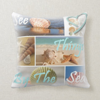 Beach Themed Throw Pillow