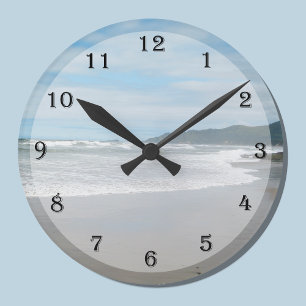 Beach Themed Wall Clock