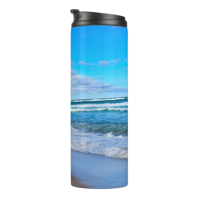 Beach Thermal Tumbler (Rotated Right)