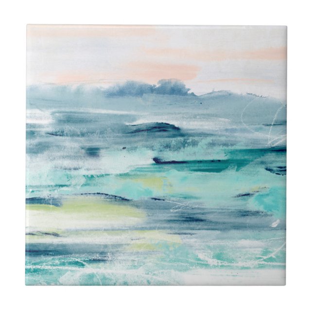 Beach Tides II Tile (Front)