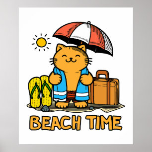 Beach Time 1 Poster