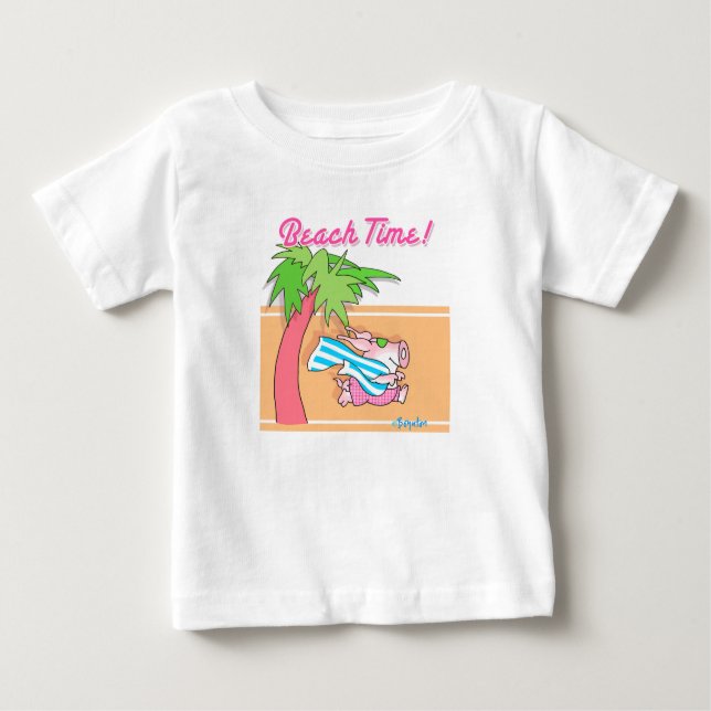 BEACH TIME! by Boynton Baby T-Shirt (Front)